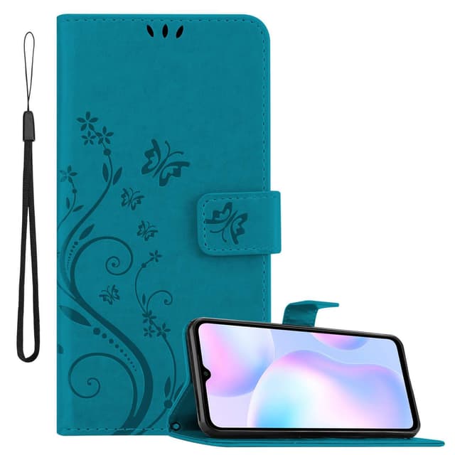 Xiaomi RedMi 9A / RedMi 9AT lommebokdeksel Blomster