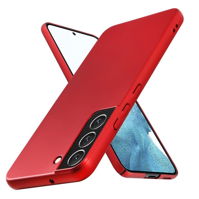 Samsung Galaxy S22 PLUS Skal Fodral Case (Röd)