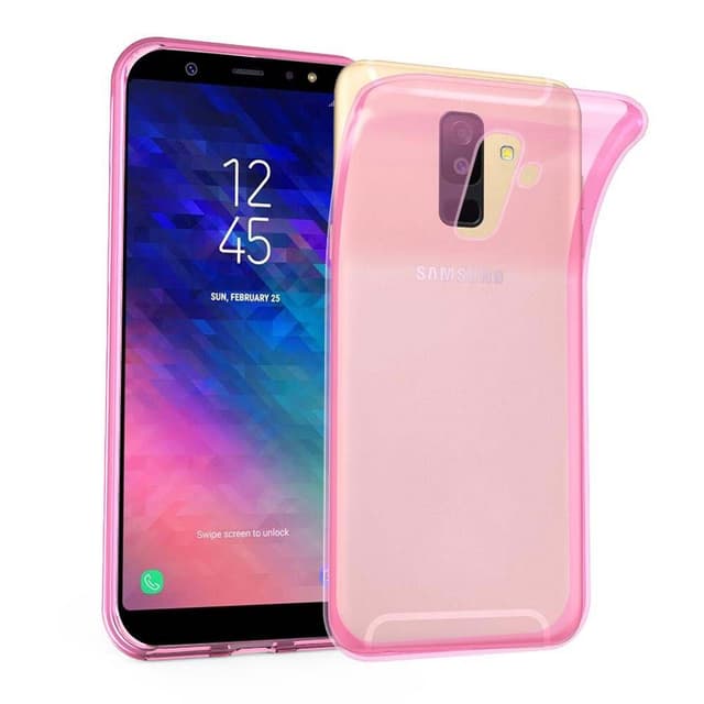 Samsung Galaxy A6 PLUS 2018 Skal Fodral Case (Rosa)