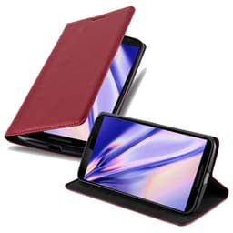Motorola Google NEXUS 6 lommebokdeksel deksel (rød)