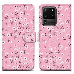 Samsung Galaxy S20 ULTRA Plånboksfodral Skal (Rosa)