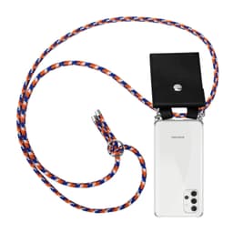 Etui Samsung Galaxy A32 4G Cover Kæde (Blå)