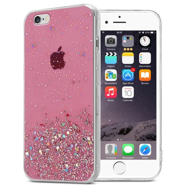 iPhone 6 / 6S Cover Etui Case (Lyserød)