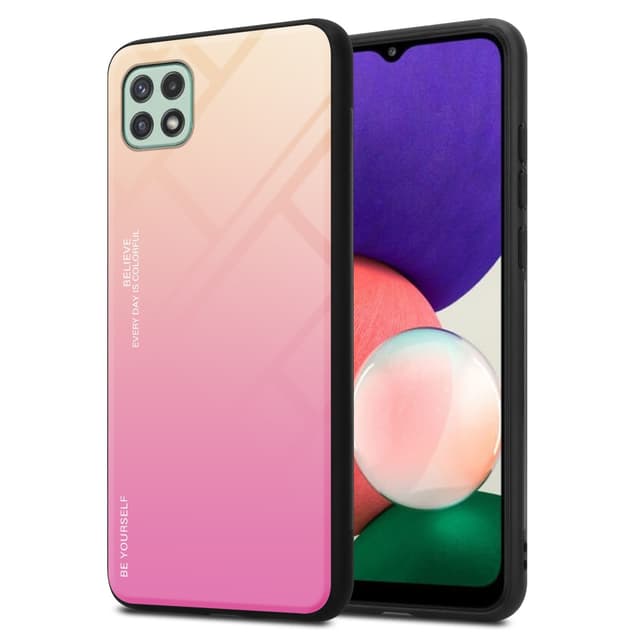 Deksel Samsung Galaxy A22 5G Case Cover (svart)
