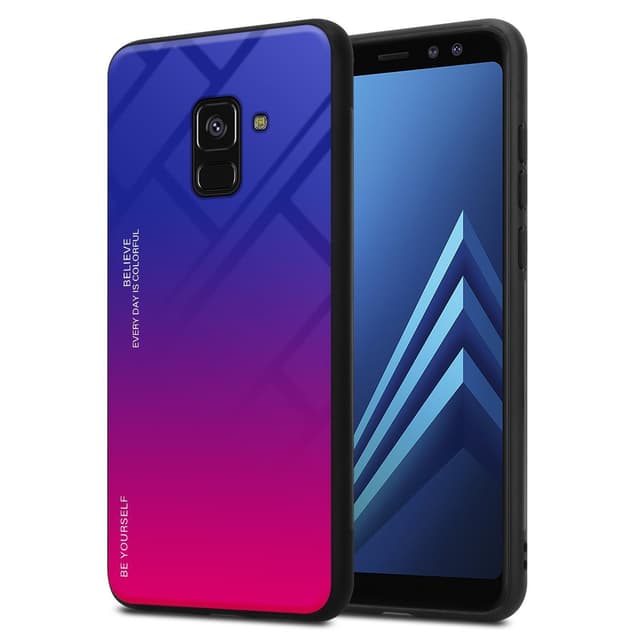 Deksel Samsung Galaxy A8 2018 Case Cover (svart)