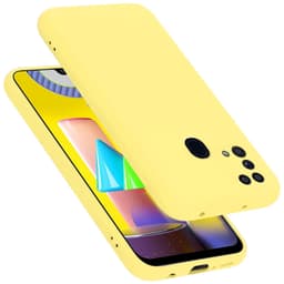 Samsung Galaxy M31 Cover Etui Case (Gul)