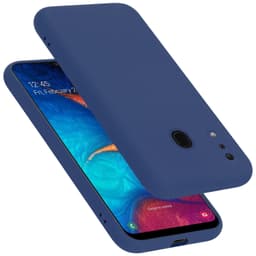 Samsung Galaxy A20 / A30 / M10s Skal Fodral Case (Blå)