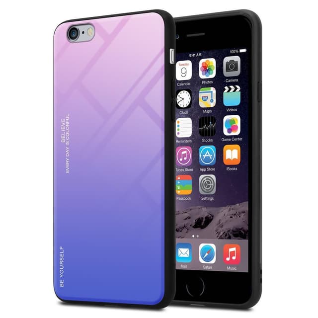 Suojakuori iPhone 6 PLUS / 6S PLUS Kotelo (Musta)