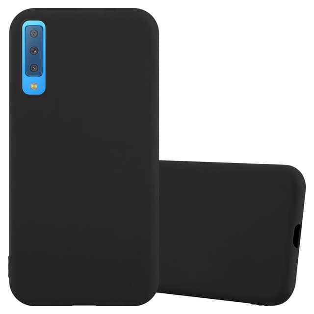Suojakuori Samsung Galaxy A7 2018 Kotelo (Musta)