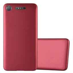 Skal Sony Xperia XZ1 Fodral Case (Röd)