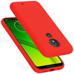 Motorola MOTO G7 POWER Suojakuori Kotelo (Punainen)