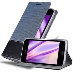 iPhone 5C Plånboksfodral Skal (Blå)