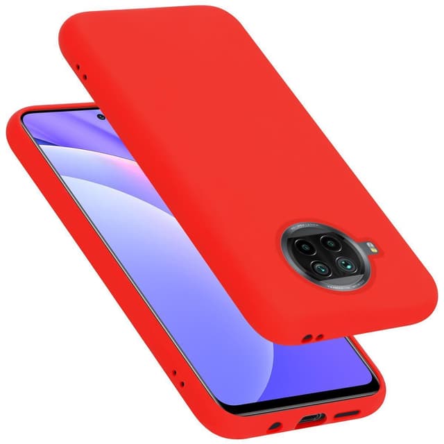 Xiaomi Mi 10T LITE Skal Fodral Case (Röd)