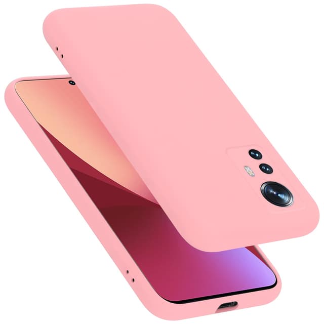 Xiaomi 12 / 12X Skal Fodral Case (Rosa)