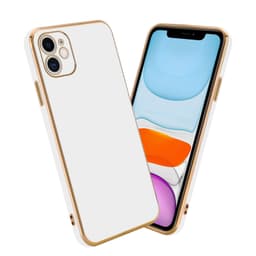 iPhone 11 silikondeksel case (hvit)