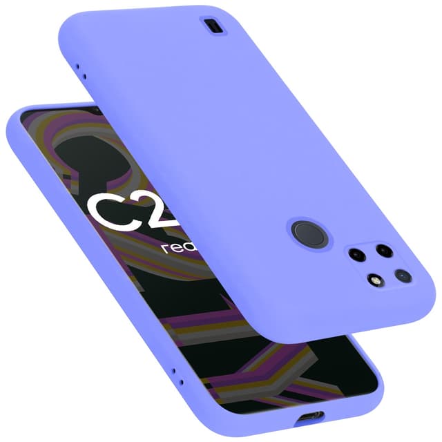 Realme C21Y / C25Y Suojakuori Kotelo (Violetti)