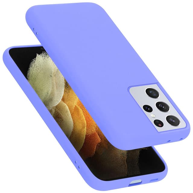 Samsung Galaxy S21 ULTRA Cover Etui Case (Lilla)