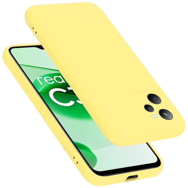 Realme C35 / Narzo 50A PRIME Cover Etui Case (Gul)