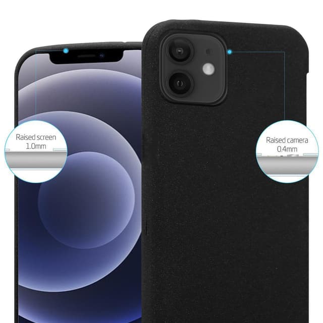 Cover iPhone 12 / 12 PRO Etui Case (Sort)