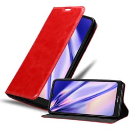 Nokia C21 lommebokdeksel deksel (rød)