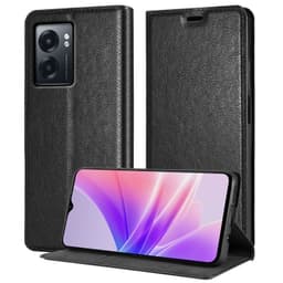 Realme Narzo 50 5G lommebokdeksel deksel (svart)