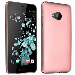 HTC U PLAY Suojakuori Kotelo Cover (Vaaleanpunainen)
