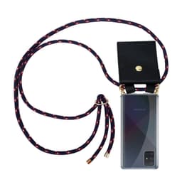 Samsung Galaxy A51 4G / M40s Skal Fodral Kedja (Blå)