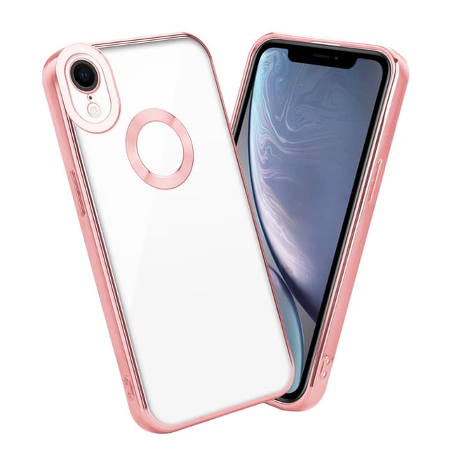 iPhone XR silikondeksel Krom case (gjennomsiktig)