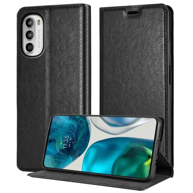 Motorola MOTO G52 4G / G82 5G Skal Fodral Case (Svart)