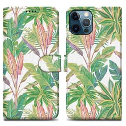 iPhone 13 PRO Plånboksfodral Skal (Grön)
