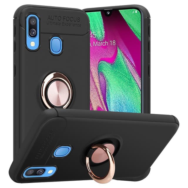 Samsung Galaxy A40 Suojakuori Kotelo (Musta)