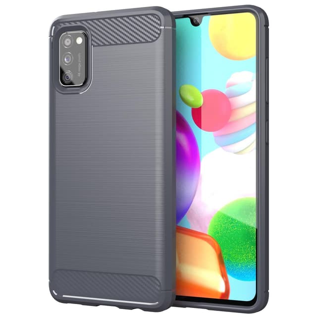 Samsung Galaxy A41 Cover TPU Etui (Grå)