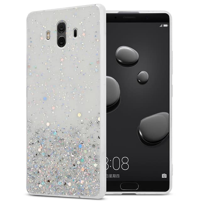 Huawei MATE 10 / NOVA 2i Silikondeksel Glitter