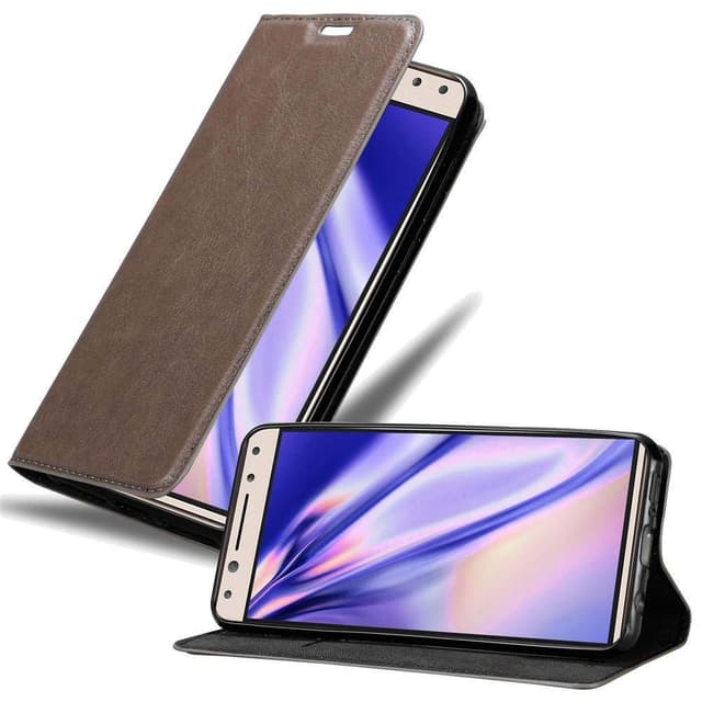 Alcatel 5 Skal Fodral Case (Brun)