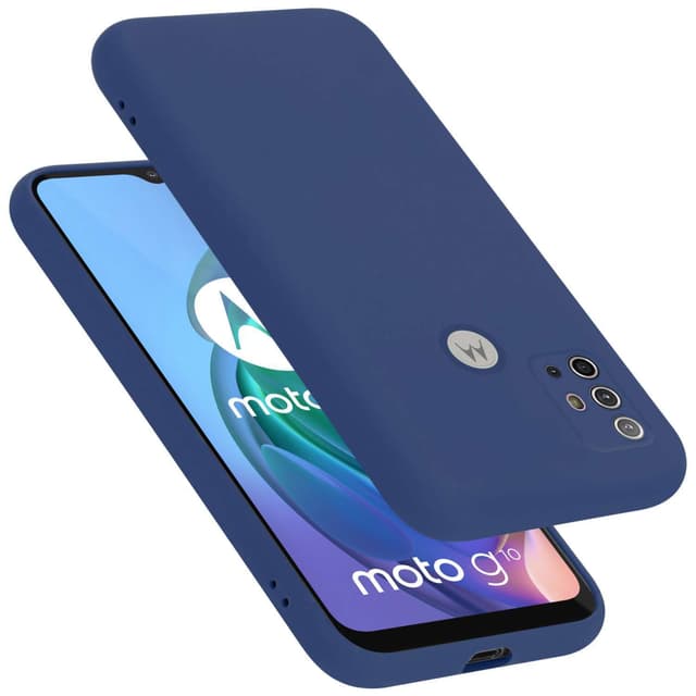 Motorola MOTO G10 / G30 Cover Etui Case (Blå)