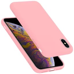 iPhone X / XS Skal Fodral Case (Rosa)