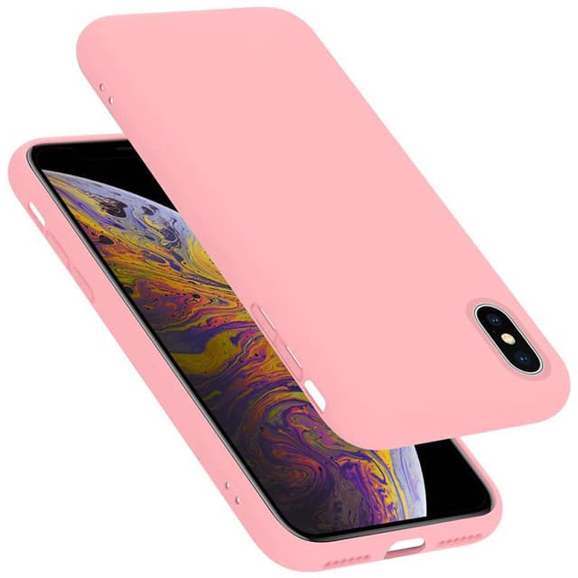 iPhone X / XS Skal Fodral Case (Rosa)
