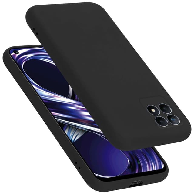 Realme 8i / Narzo 50 4G Cover Etui Case (Sort)