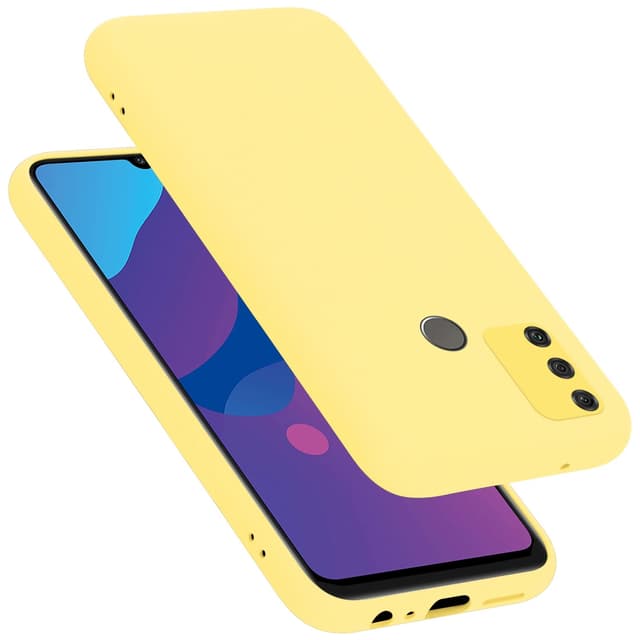 Honor 9A silikondeksel case (gul)