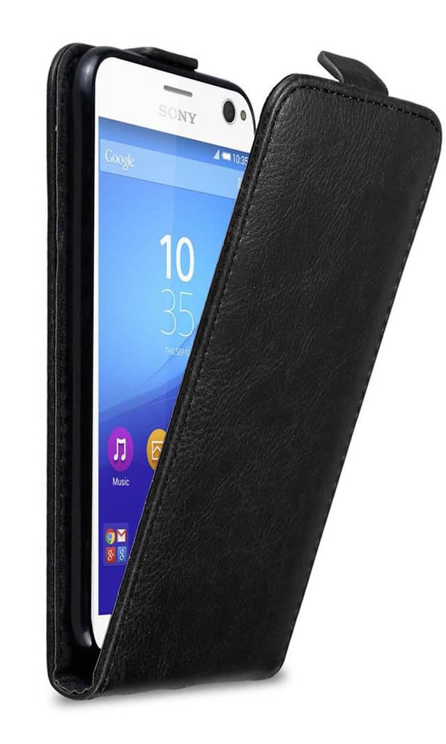 Sony Xperia C4 Pungetui Flip Cover (Sort)