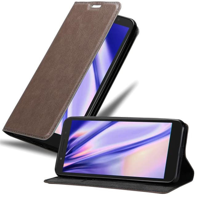 Alcatel 1X 2019 Cover Etui Case (Brun)