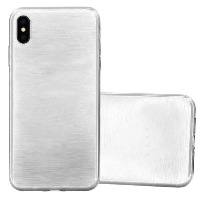iPhone XS MAX Skal Fodral Case (Silver)