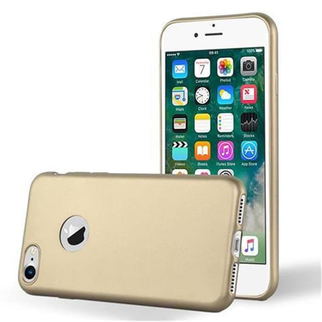 iPhone 7 / 7S / 8 / SE 2020 Suojakuori Kotelo (kulta)