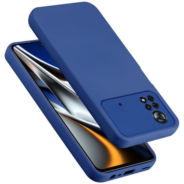 Xiaomi Poco X4 Pro Skal Fodral Case (Blå)