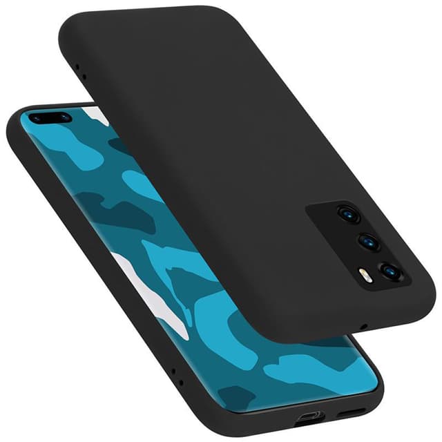 Huawei P40 Cover Etui Case (Sort)