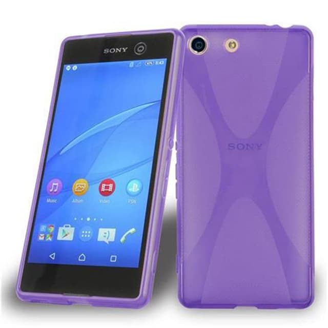 Sony Xperia M5 Skal Fodral Case (Lila)