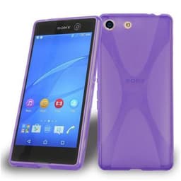 Sony Xperia M5 Suojakuori Suojakotelo (Violetti)