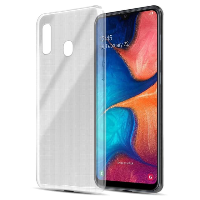 Samsung Galaxy A20 / A30 / M10s Cover TPU Etui (Natur)