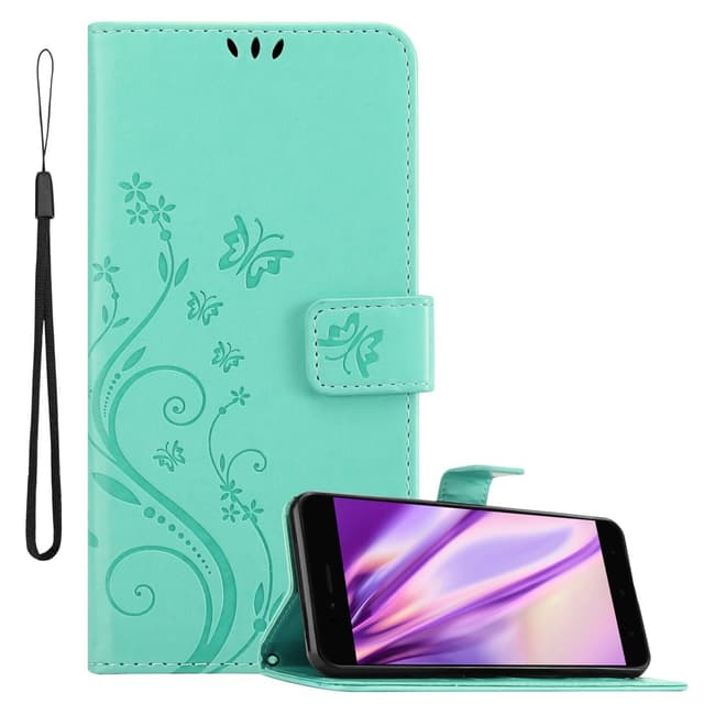 Xiaomi Mi A1 / Mi 5X Plånboksfodral Skal (Turkos)