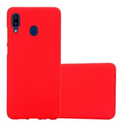Skal Samsung Galaxy A10e / A20e Fodral Case (Röd)